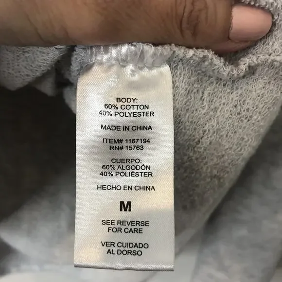 Champion Elite Women's Striped Terry Cowl Neck Pullover Hoodie Sweatshirt Size M - Picture 4 of 6